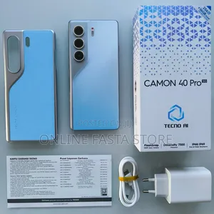 New Tecno Camon 40 Pro 5G 256 GB Blue