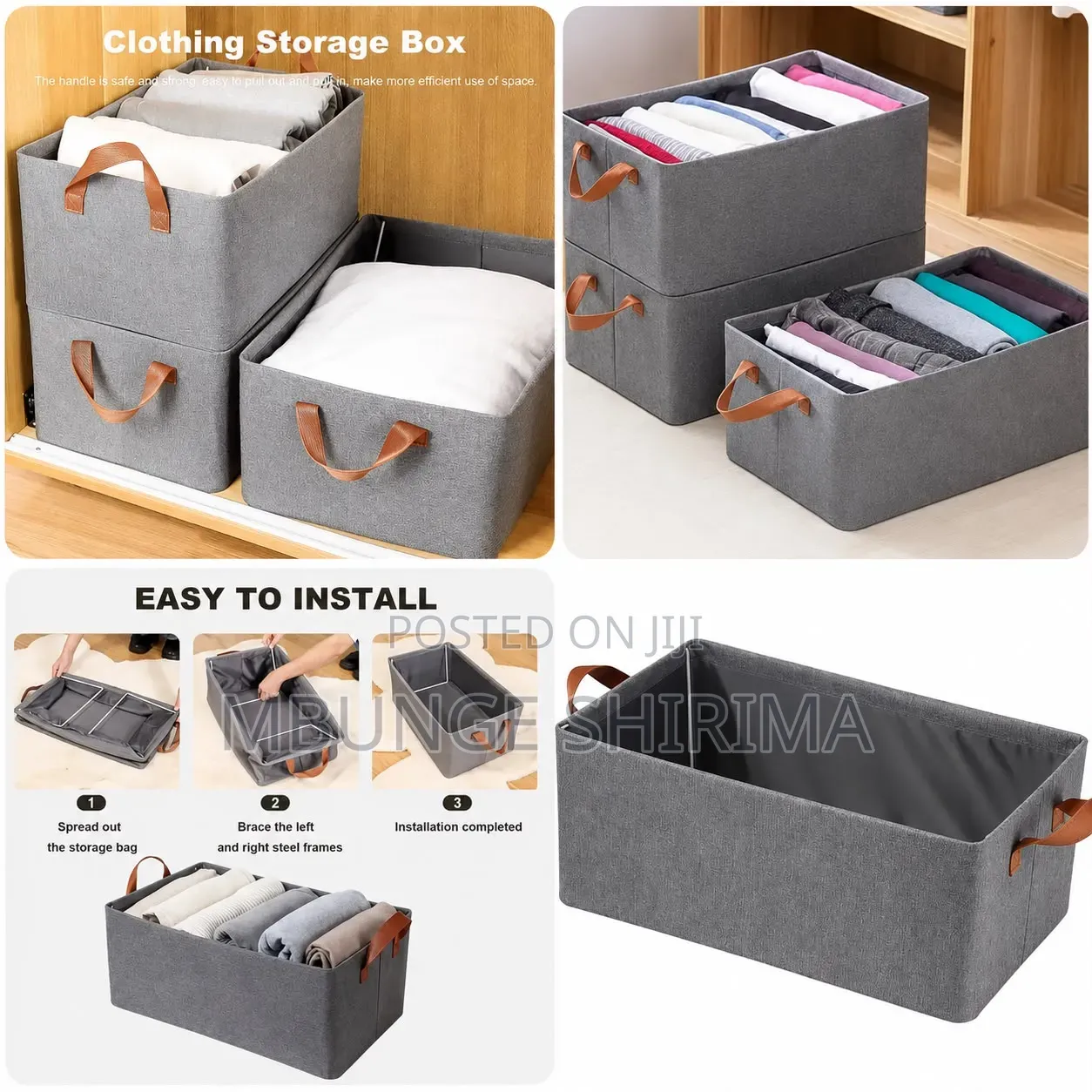 Wardrobe Organizer Storage Box