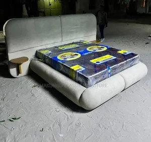 Simple Bedsofa Size 5/6 Gray Color