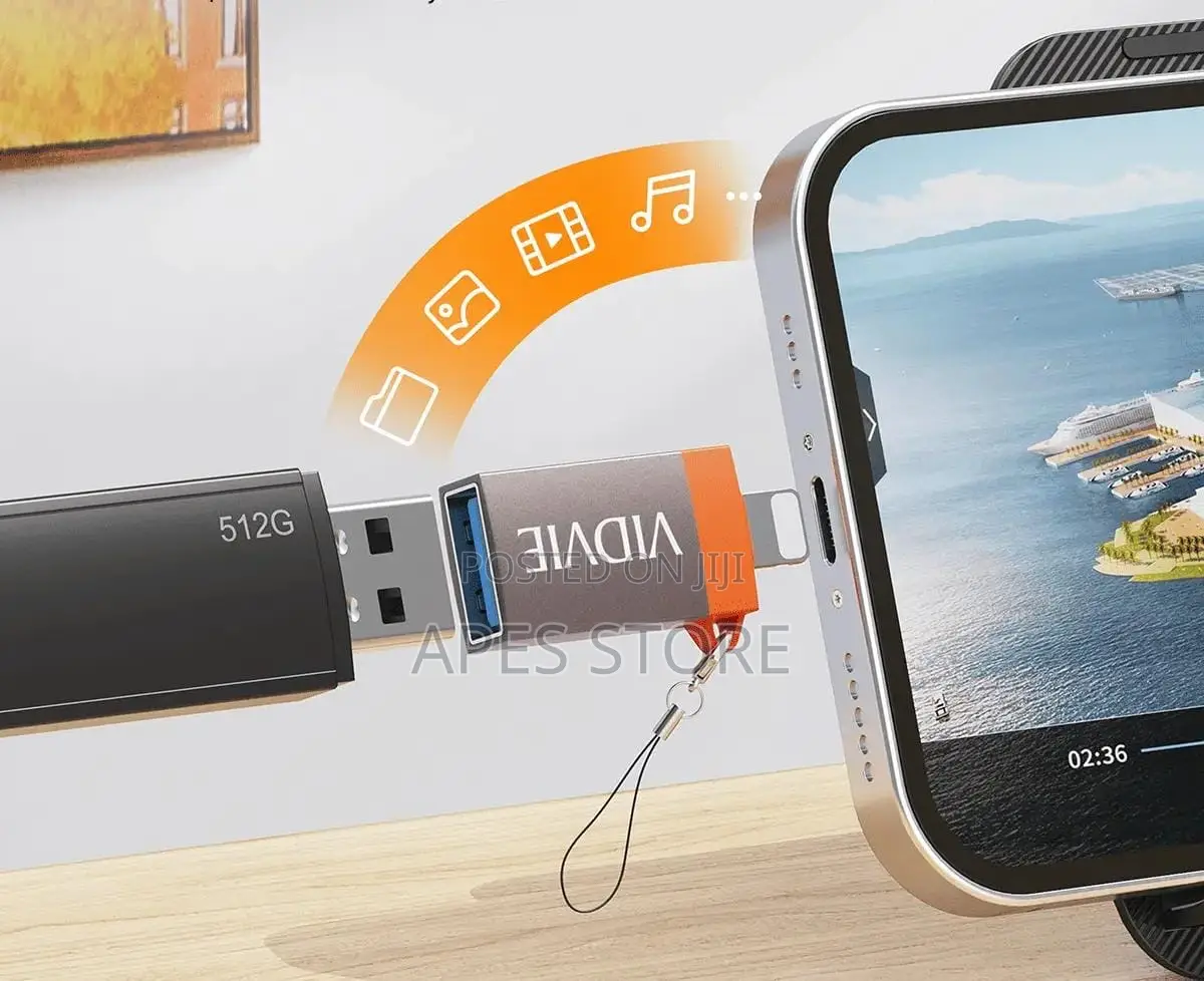 Vidvie Portable iP OTG Adapter
