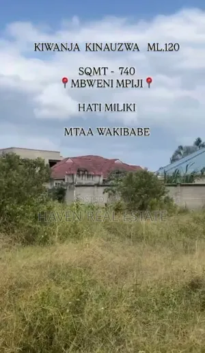 Plot for Sale at Mbweni Mpiji