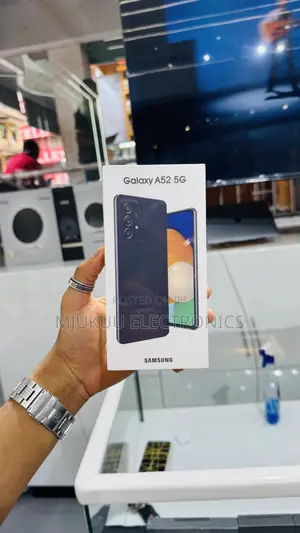 New Samsung Galaxy A52 128 GB Black