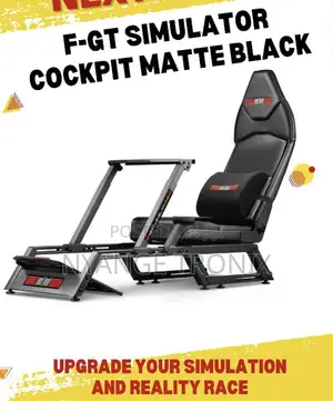 F-Gt Simulator Cockpit Matte Black