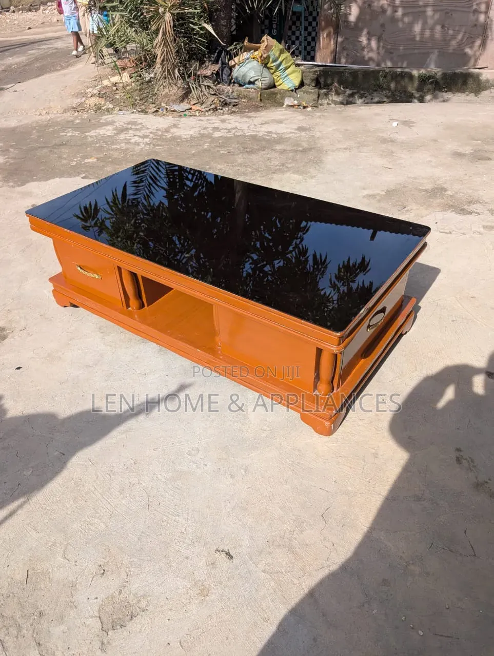 Coffee Table Color Black and Brown
