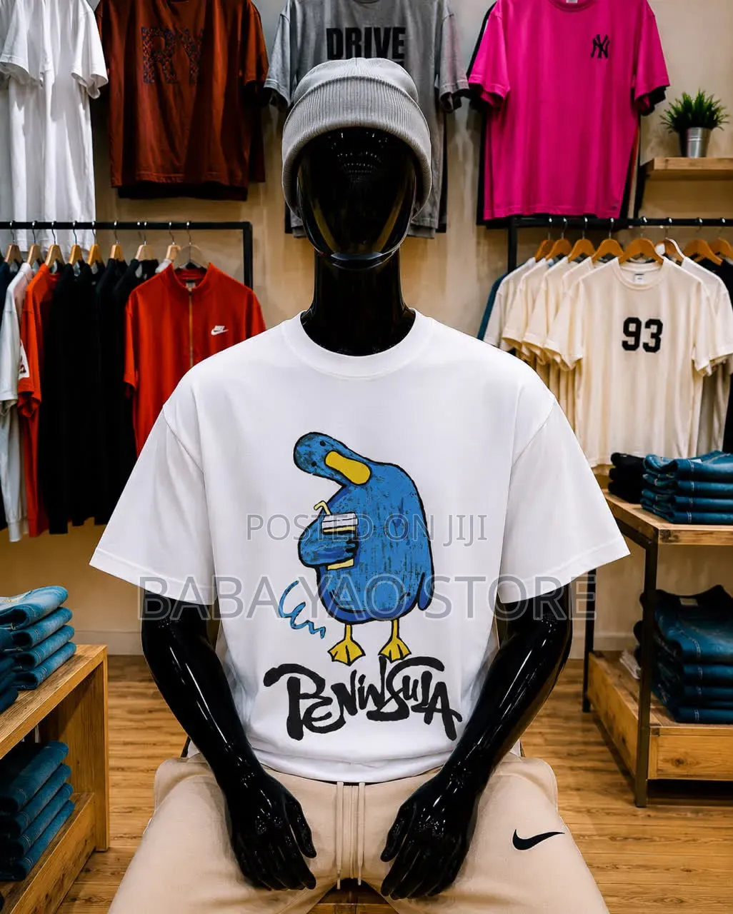 Short-Sleeved T-Shirts Round Neck Wholesale Prices