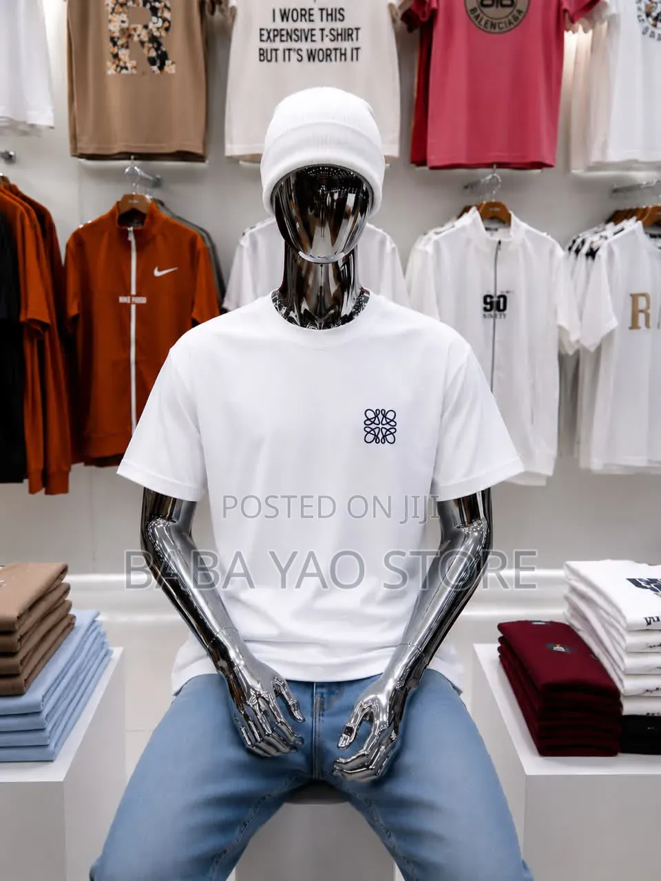 Short-Sleeved T-Shirts Round Neck Wholesale Prices