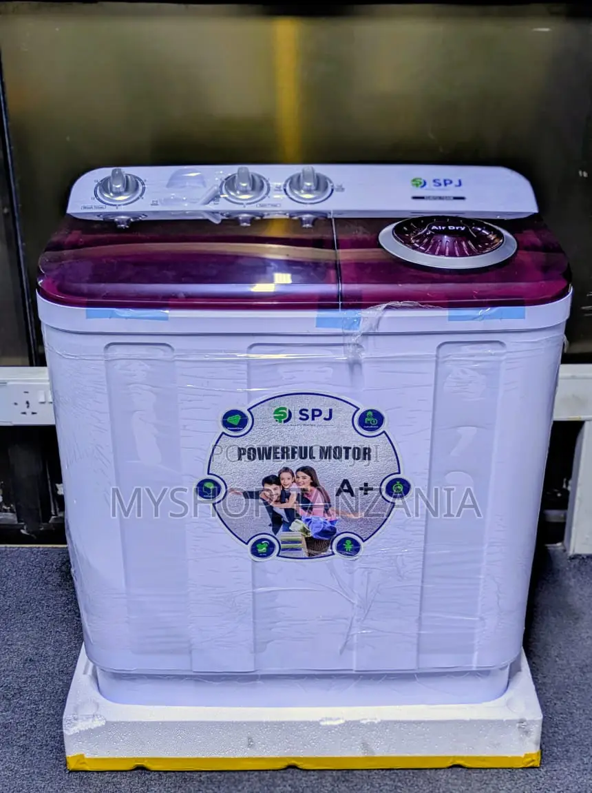 SPJ Washing Machine Kg 8 Twin Tube.
