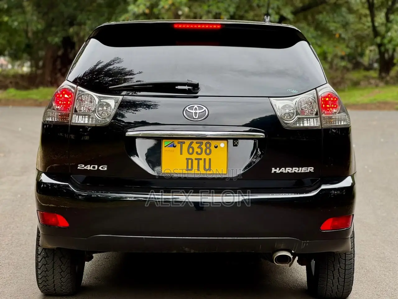 Toyota Harrier 240G 2007 Black