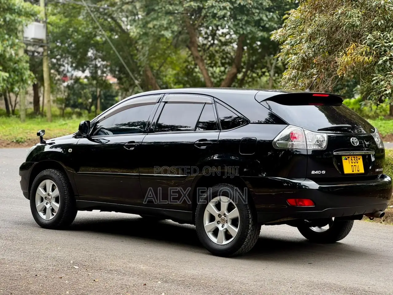 Toyota Harrier 240G 2007 Black