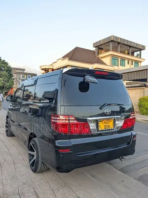 Toyota Alphard 2007 Black