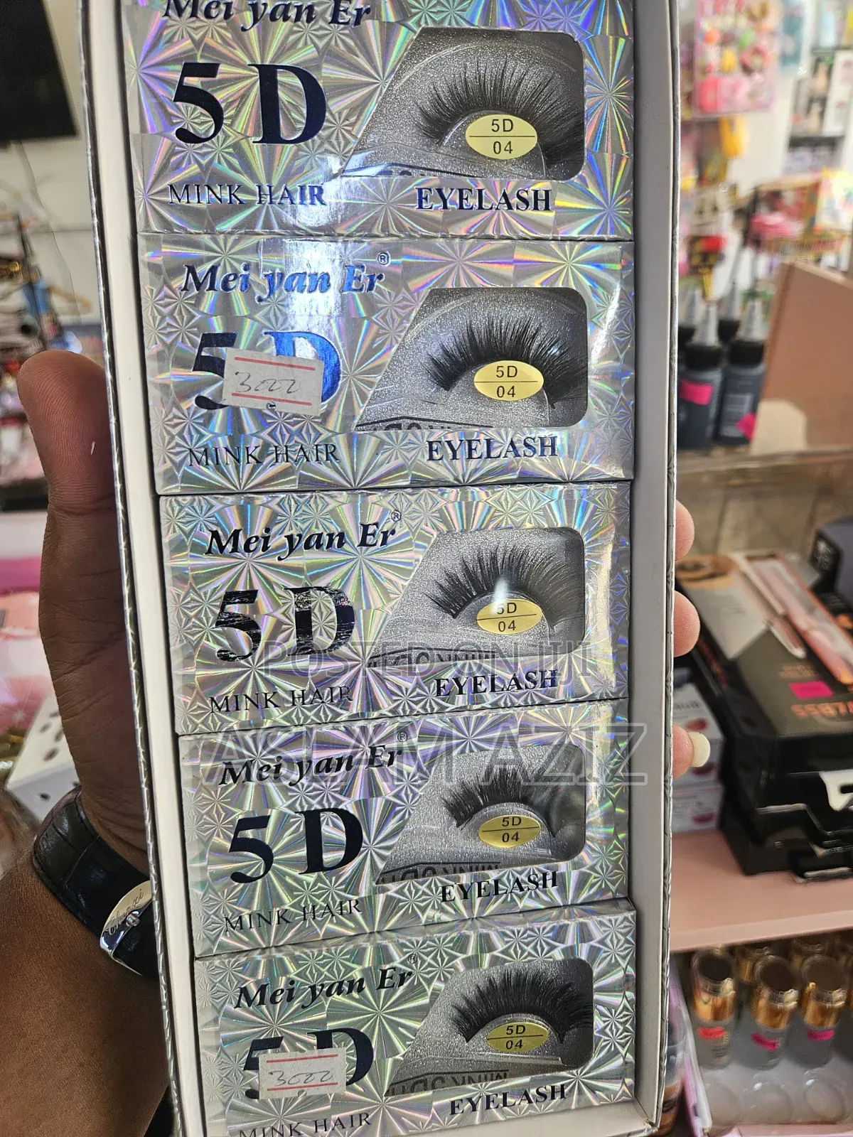 False Eye Lash/5d Mink Hair Eyelashes