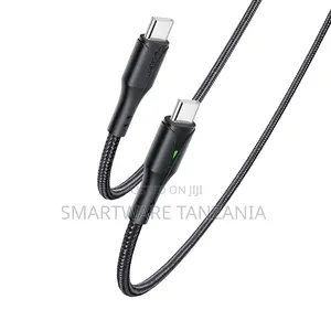 Yesido Dual Type-C Cable, 1.2m, Nylon Braided, 480Mbps Data Transfer