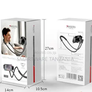 Yesido C80 Neck Mounted Lazy Holder for Smartphones, Flexible Arm