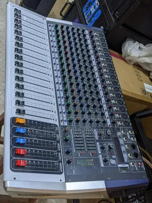 Multi-Channel Audio Mixing Console (Sound Mixer