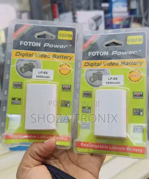 Canon Lpe6N Battery High Power