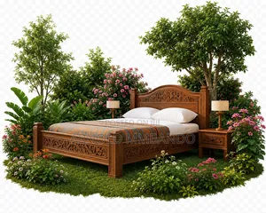 Vitanda_vya_mbao_Wooden_bed_"4×6/_ 5×6/_6×6