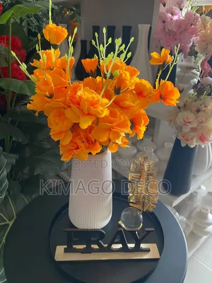 Home Decoration Flowers With Vase