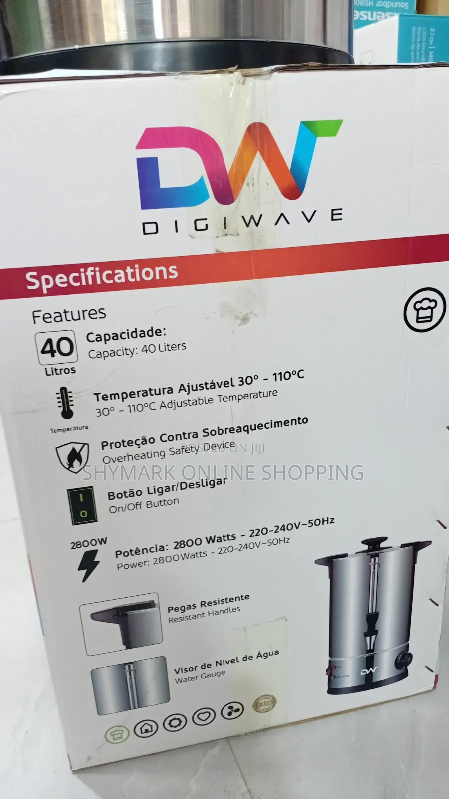 Digiwave Water Boiler 40L