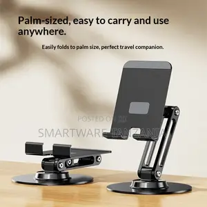 Yesido Desktop Stand, 360-Degree Rotation, Adjustable Height