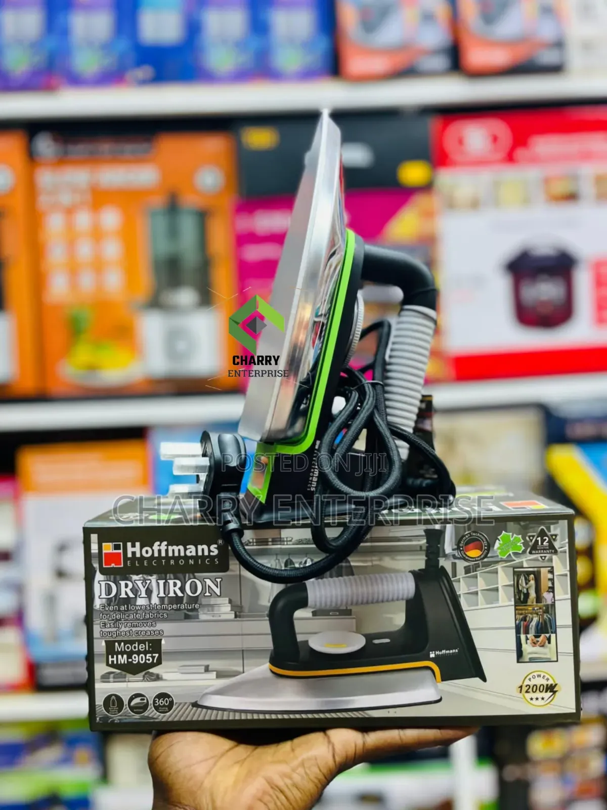 Hoffmans Dry Iron Pasi Ya Chuma 1200W