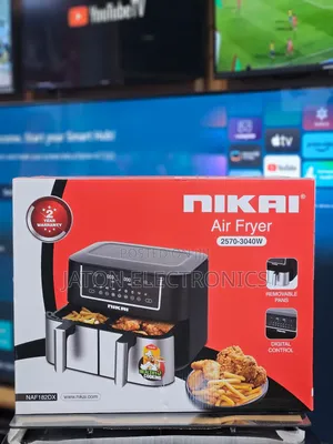 Nikai Air Fryer Naf182dx 8.4l Digital Control 3000w
