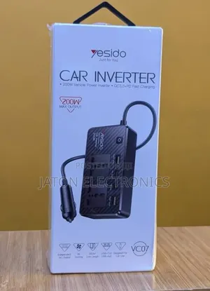 Yesido Car Inverter 200watts