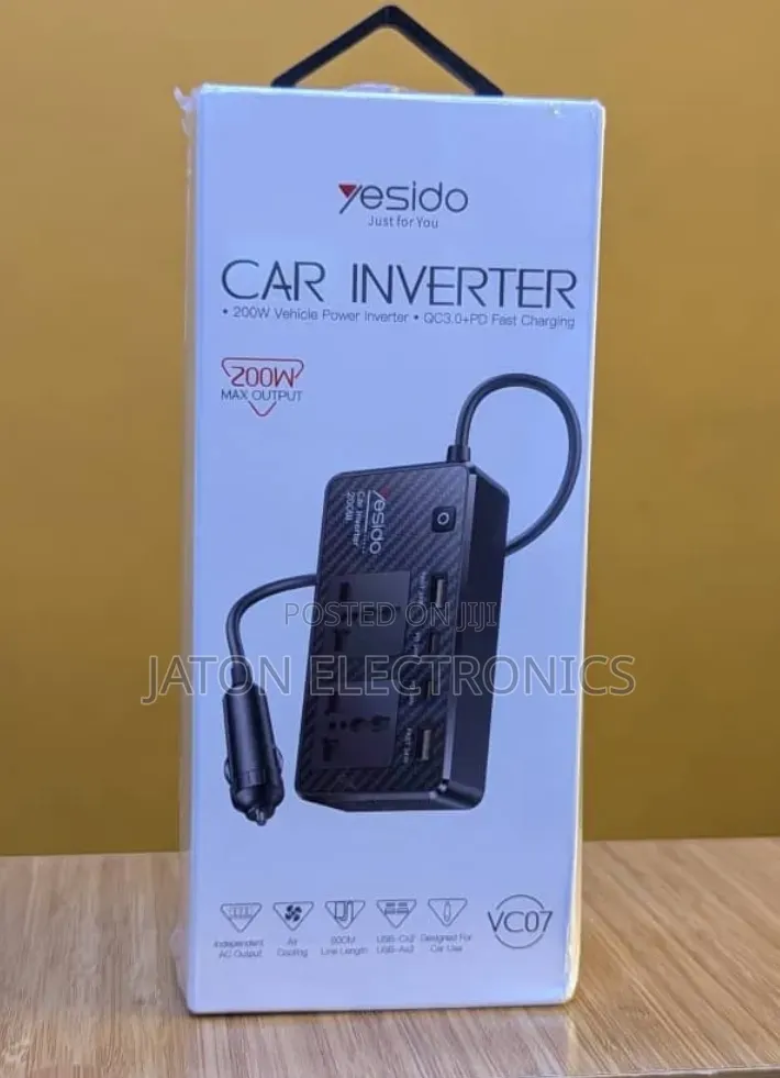 Yesido Car Inverter 200watts