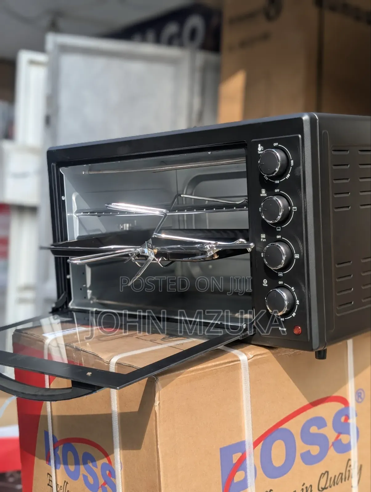 Oven Liter 60 Aina Ya E1, Warranty 1 Year