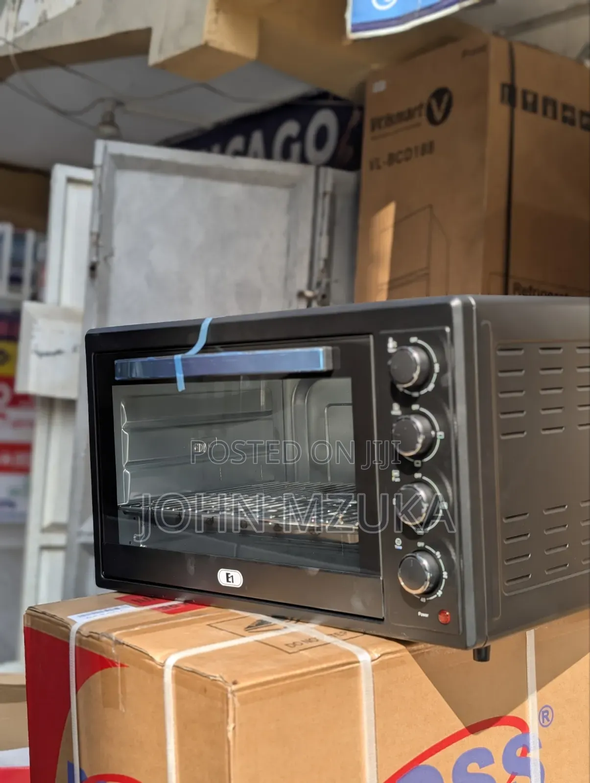 Oven Liter 60 Aina Ya E1, Warranty 1 Year