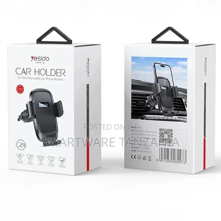 Yesido Car Holder Air Vent Phone Bracket, 360-Degree Rotation