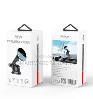 Yesido Wireless Car Phone Holder With Adjustable Viewing Angle