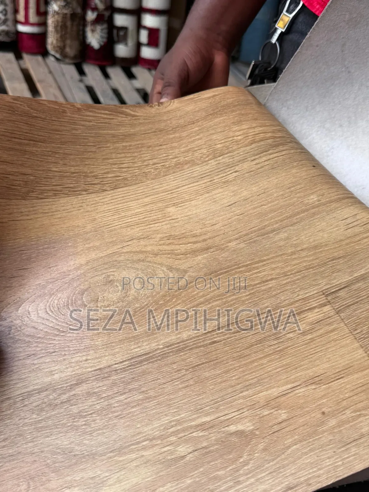 Mkeka Wa Mbao (Wood Grain PVC Flooring Roll)