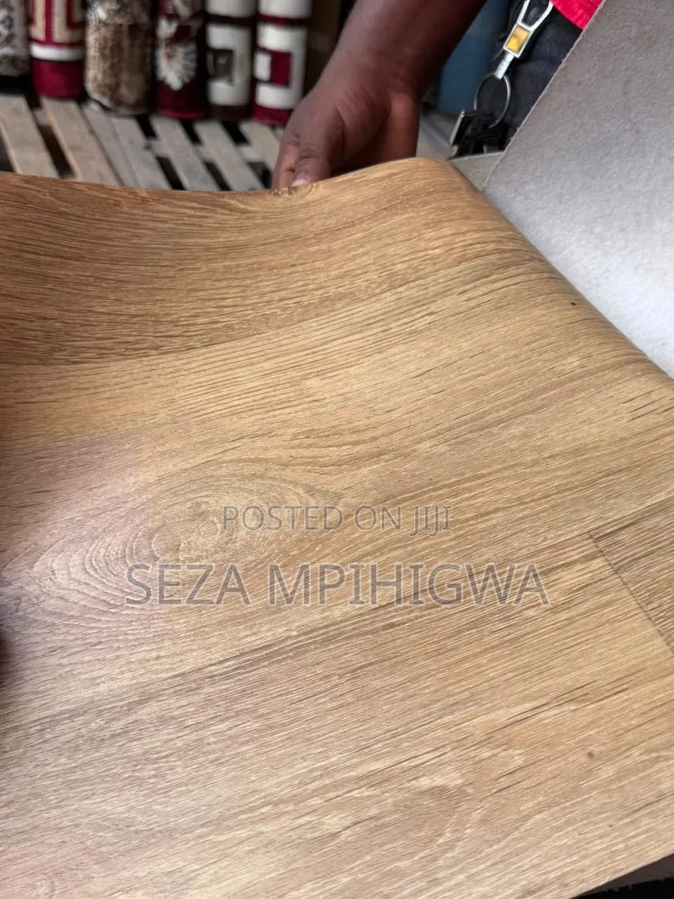 Mkeka Wa Mbao (Wood Grain PVC Flooring Roll)