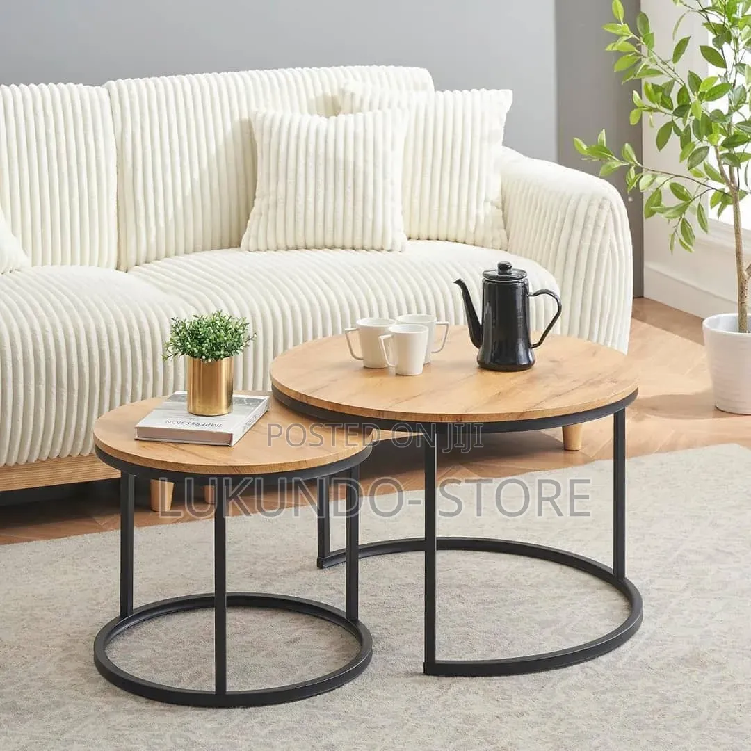 Bamboo Cofee Table 2pcs