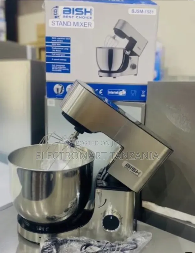 BISH Professional Stand Mixer 10 Liters 2000W Heavy Duty