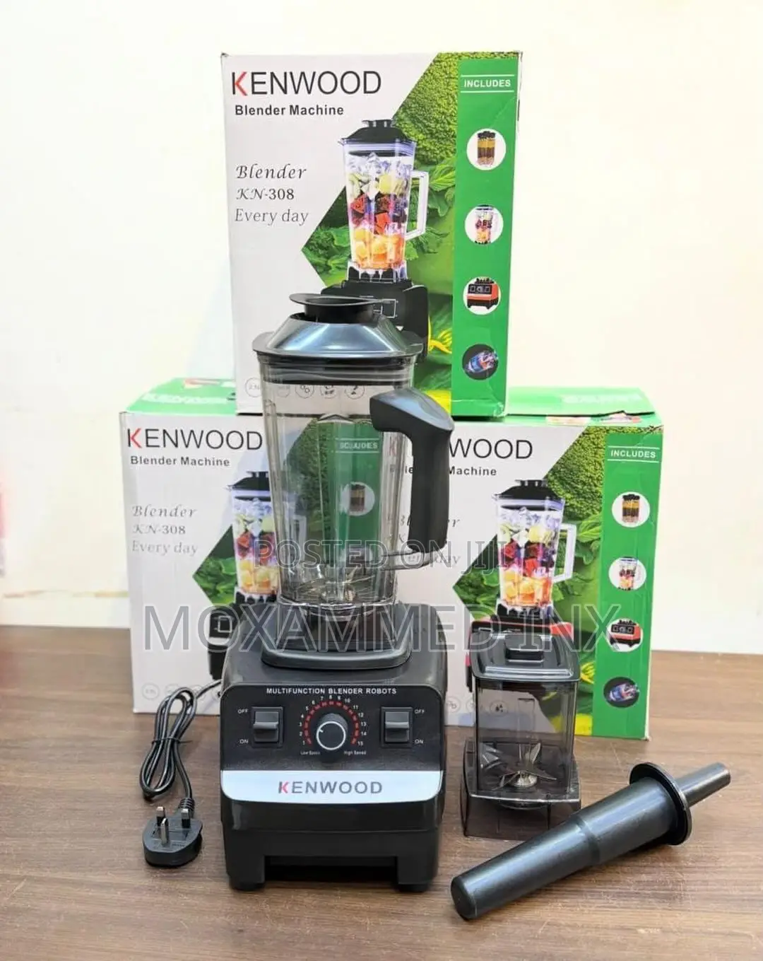 Kenwood KN-308 Heavy-Duty Multifunction Blender Machinefeaturin