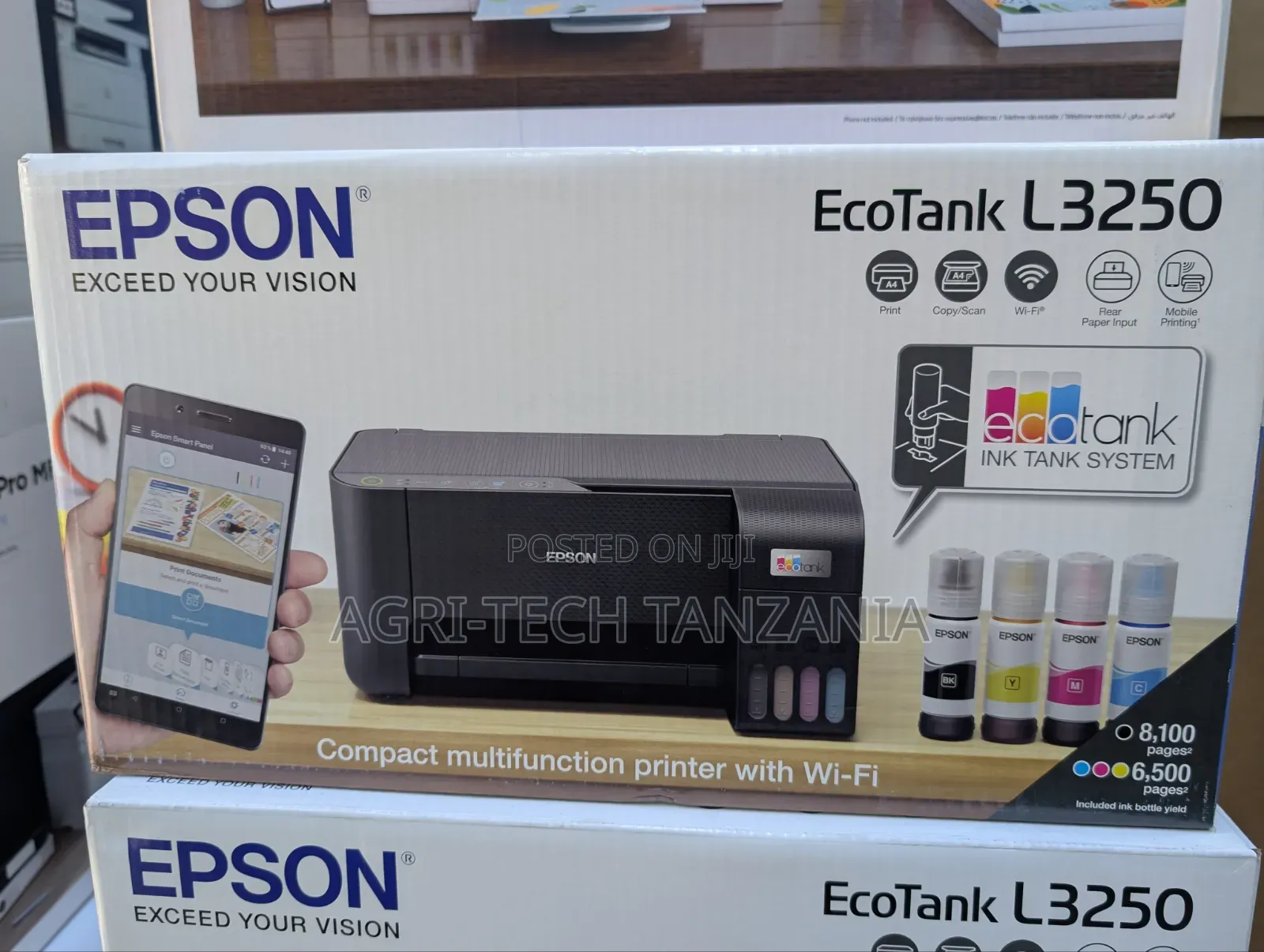 Epson Ecotank L3250 Wi-Fi All-in-One Ink Tank Printer