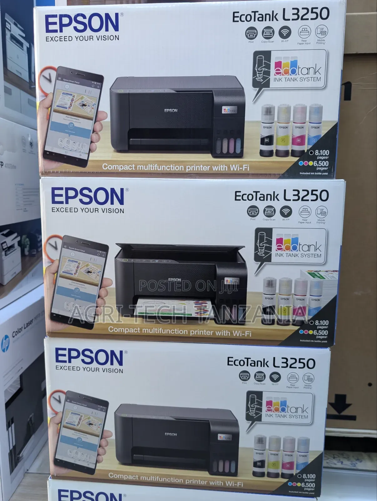 Epson Ecotank L3250 Wi-Fi All-in-One Ink Tank Printer