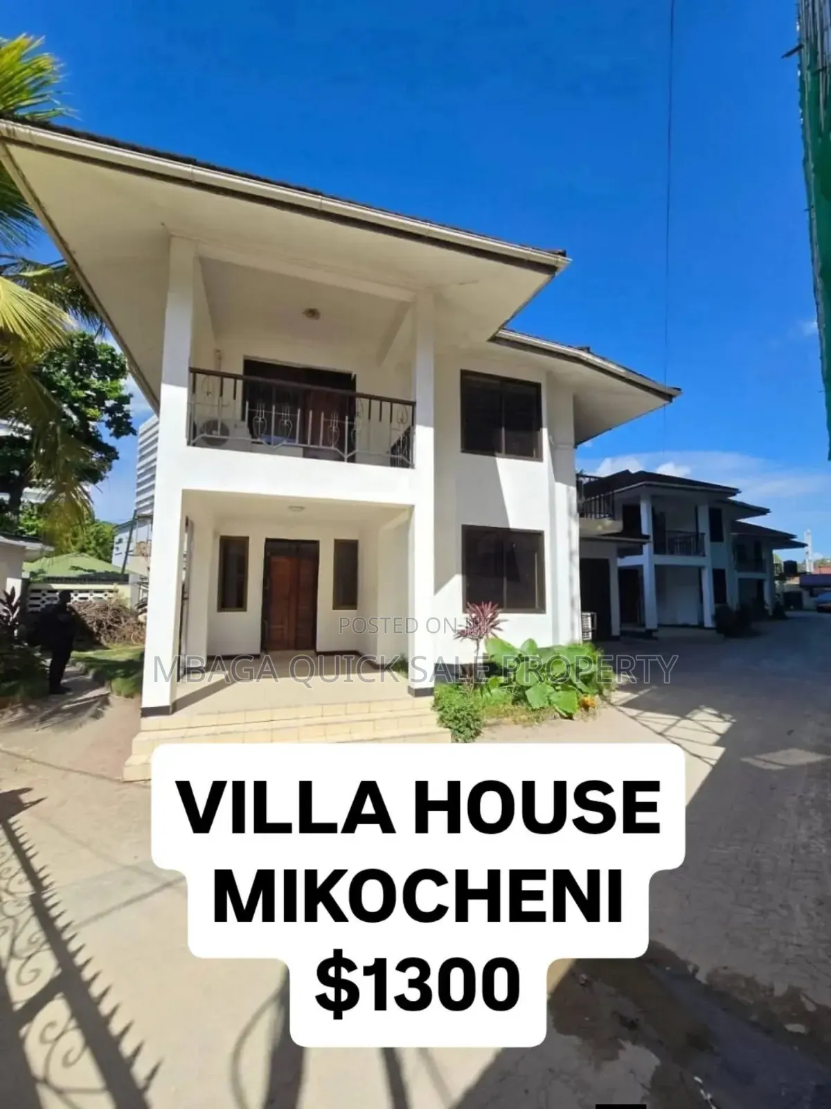 3bdrm House in Mikocheni for rent
