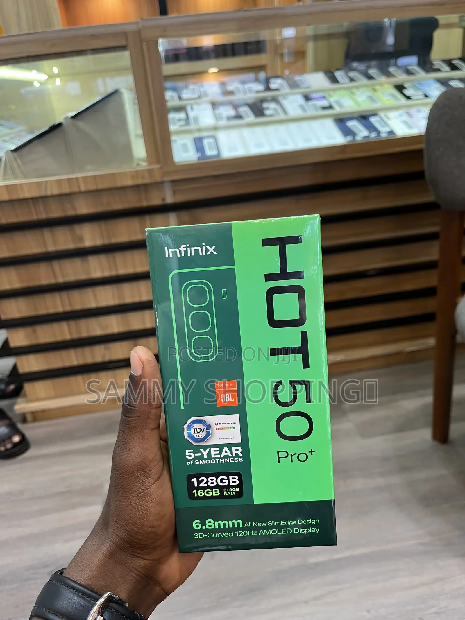 New Infinix Hot 50 Pro+ 4G 128 GB Black