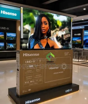 Hisense Smart Uhd TV 55 Inch Vidaa
Netflix, Youtube Etc