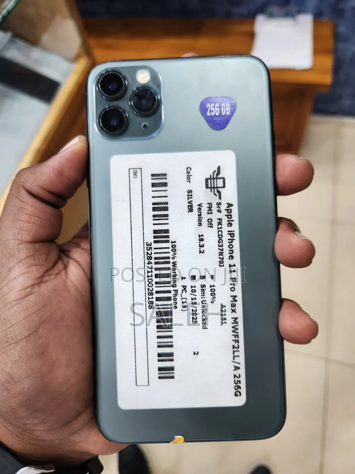 New Apple iPhone 11 Pro Max 256 GB Gray