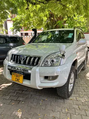 Toyota Land Cruiser Prado 2008 White