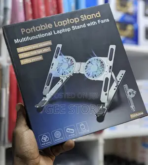 Portable Laptop Stand With Fan