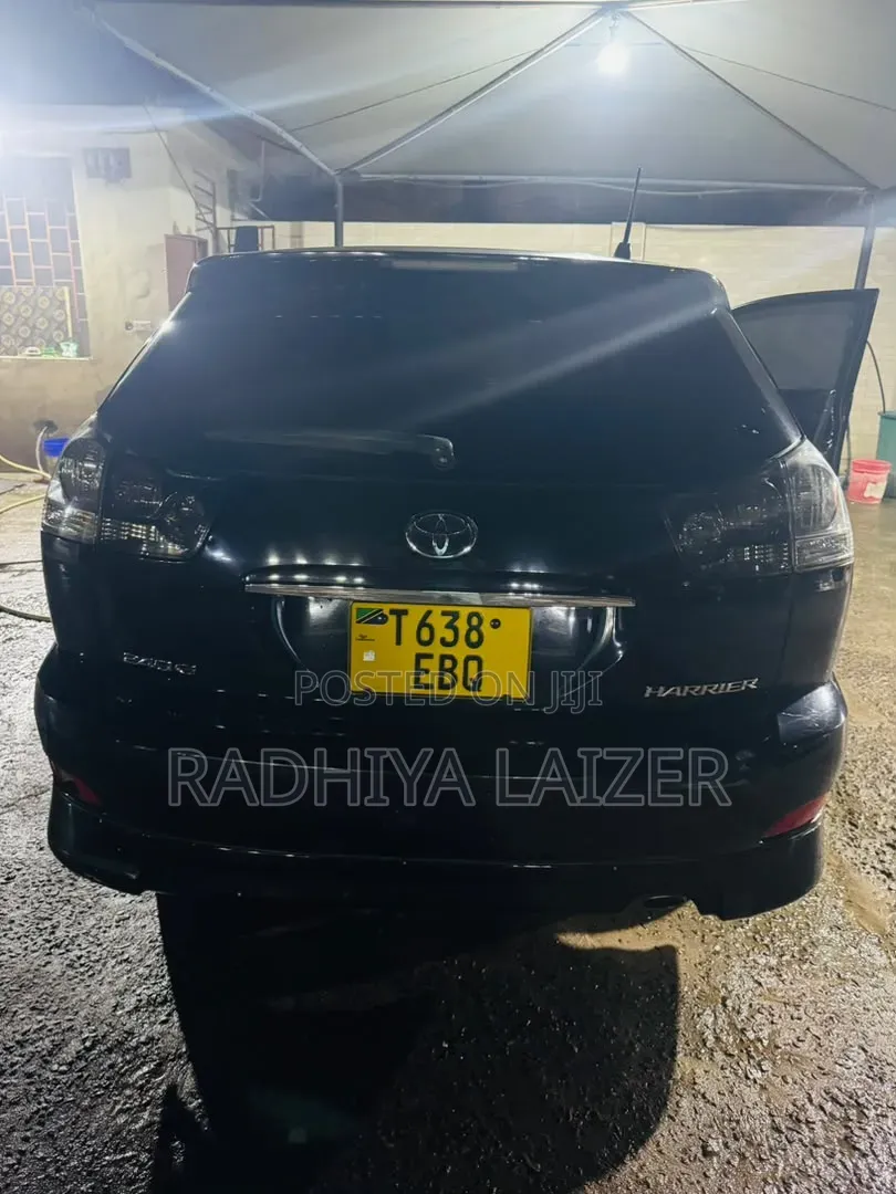 Toyota Harrier 2008 Black