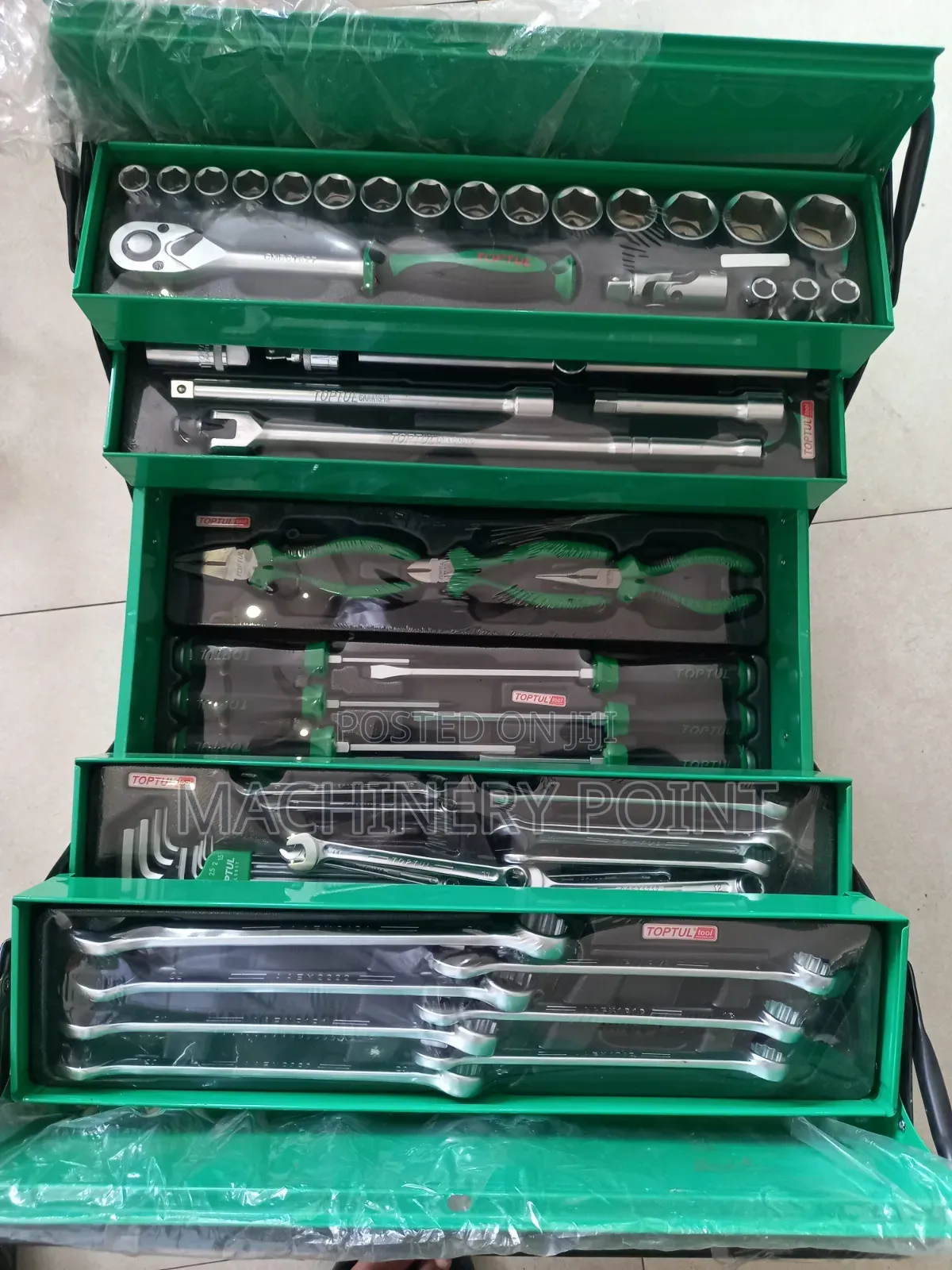 Tool Box Set 65pcs Toptul