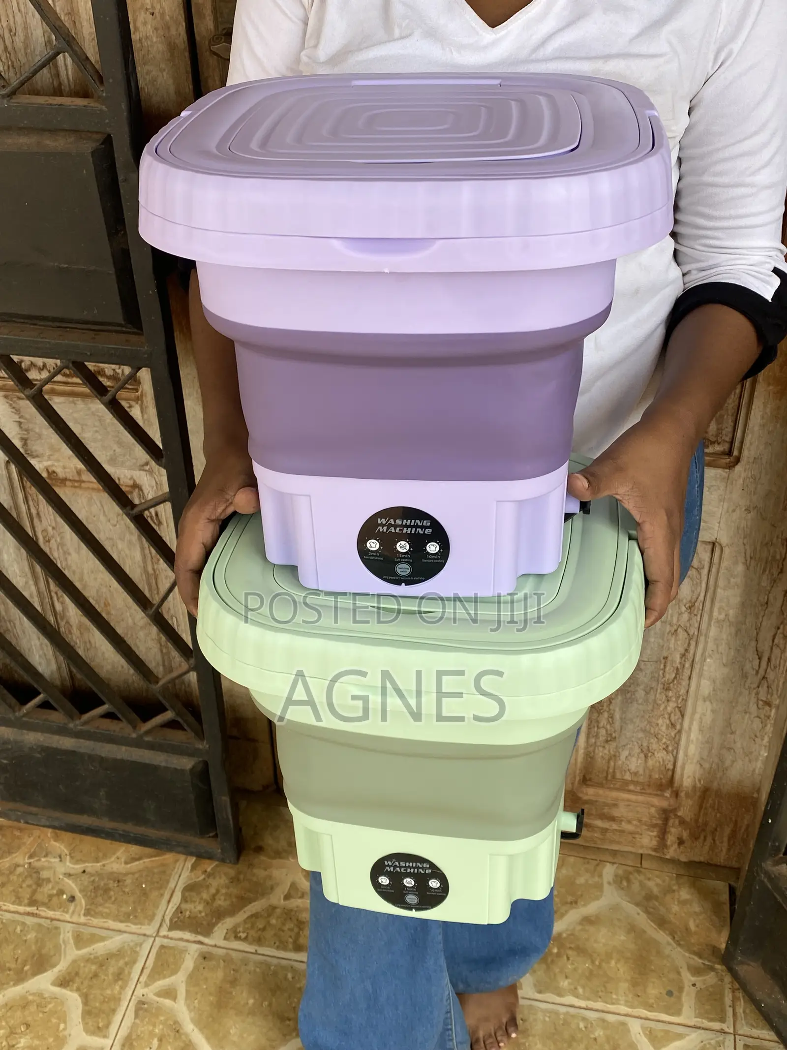 Small and Efficient Folding Washing Machine