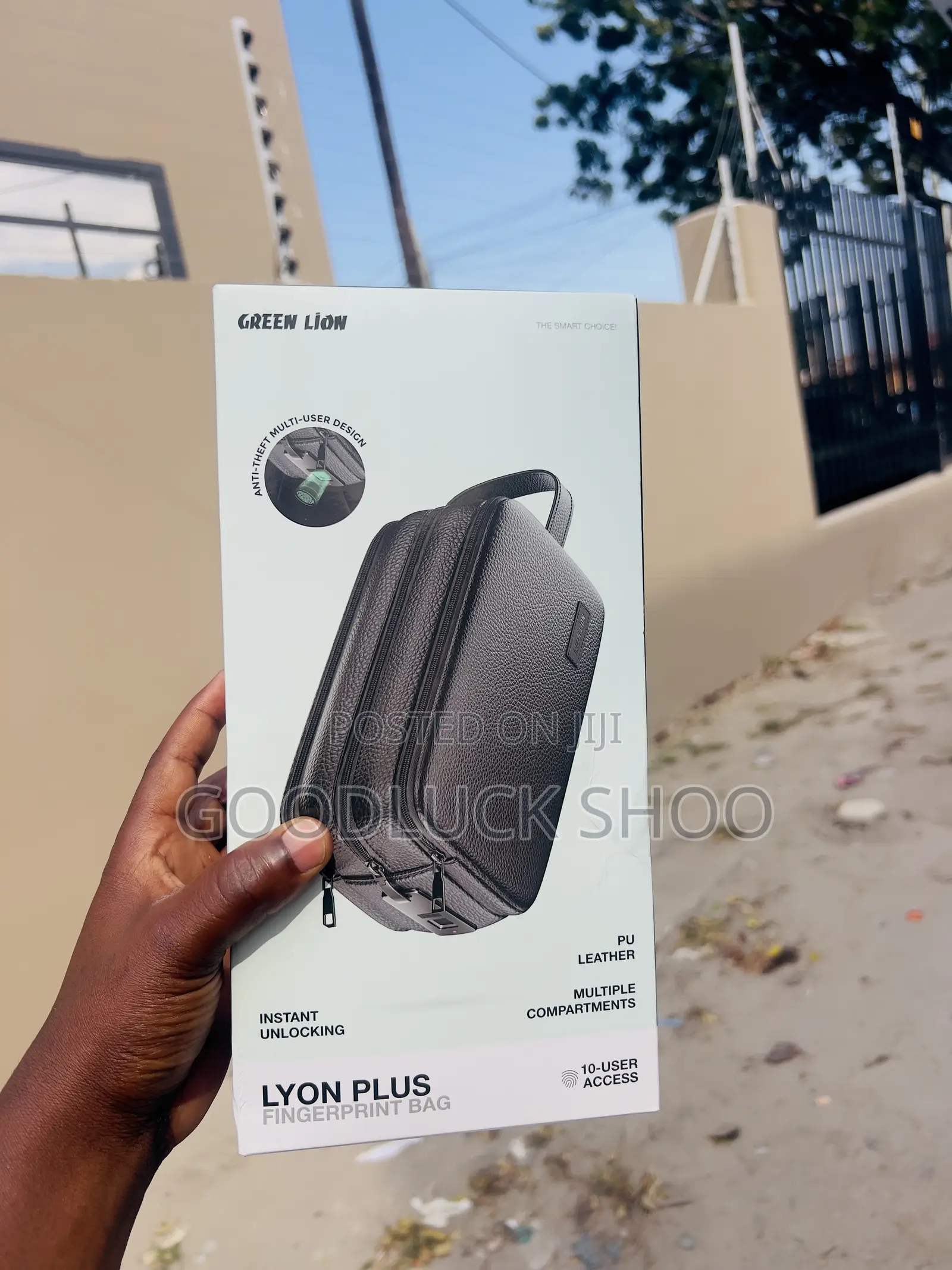 Green Lion Lyon Plus Fingerprint Bag