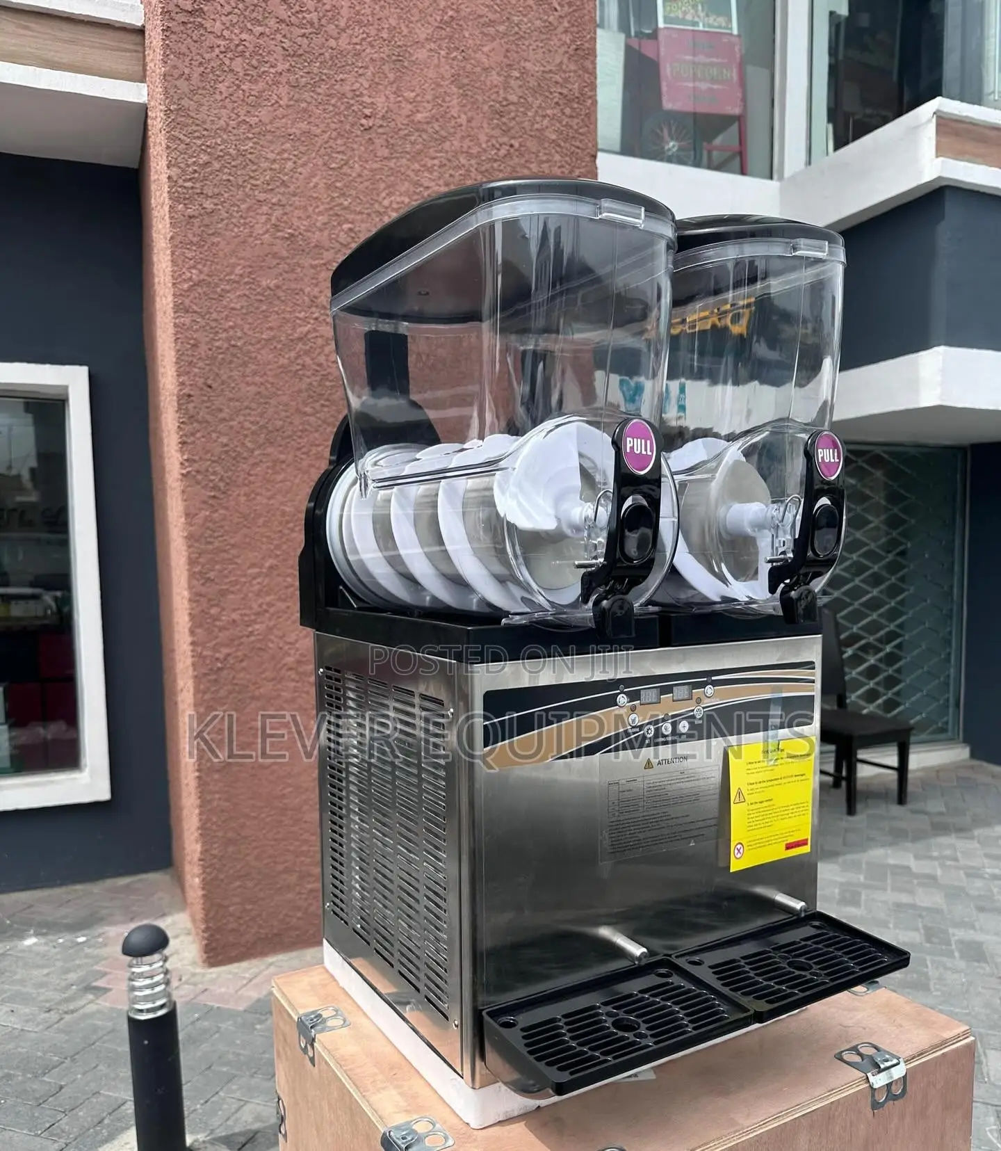 Double Tank Commercial Slush Machine