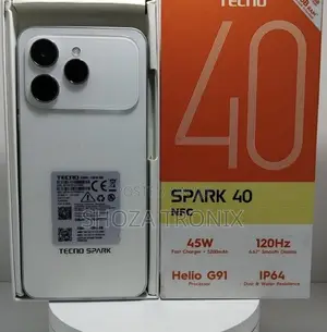 New Tecno Spark 40 128 GB Black